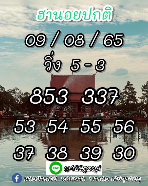 เลขเด็ดหวยฮานอย แนวทางหวยฮานอยวันนี้ 09 สค 65