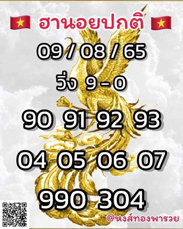 เลขเด็ดหวยฮานอย แนวทางหวยฮานอยวันนี้ 09 สค 65