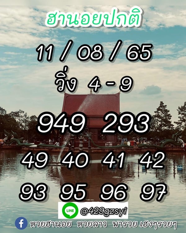 เลขเด็ดหวยฮานอย แนวทางหวยฮานอยวันนี้ 11 สค 65