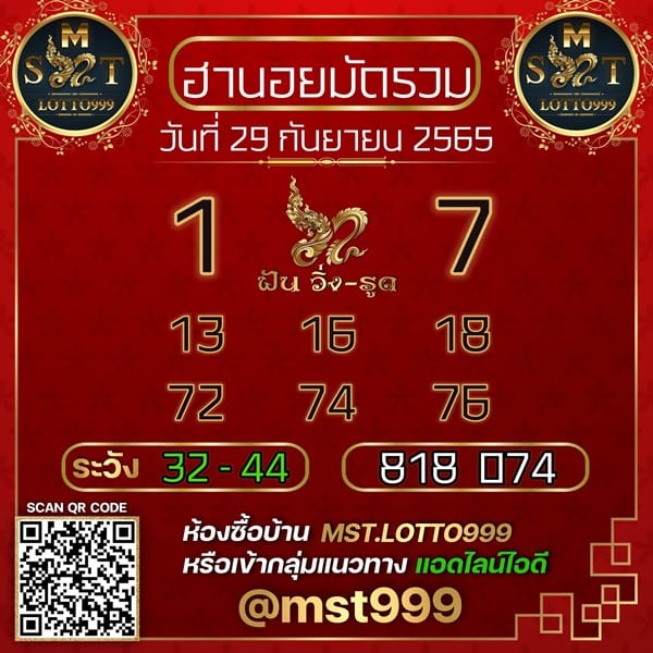 เลขเด็ดหวยฮานอย แนวทางหวยฮานอยวันนี้ 29 กย 65
