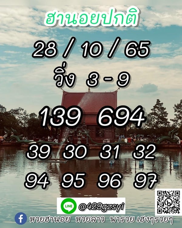 เลขเด็ดหวยฮานอย แนวทางหวยฮานอยวันนี้ 28 ตค 65