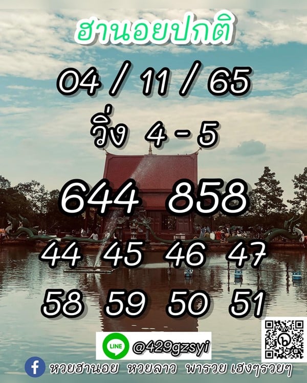 เลขเด็ดหวยฮานอย แนวทางหวยฮานอยวันนี้ 04 พย 65