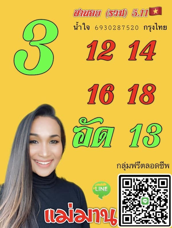 เลขเด็ดหวยฮานอย แนวทางหวยฮานอยวันนี้ 05 พย 65