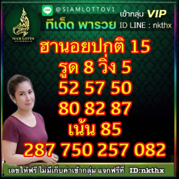 เลขเด็ดหวยฮานอย แนวทางหวยฮานอยวันนี้ 15 พย 65