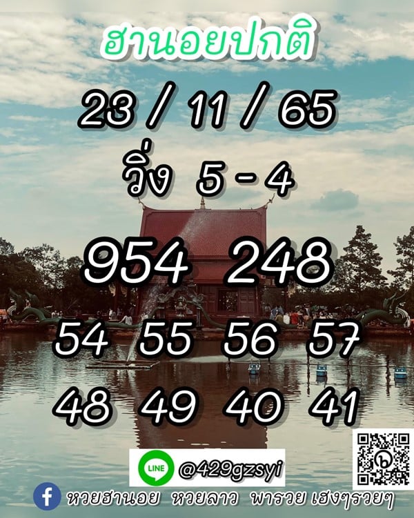 เลขเด็ดหวยฮานอย แนวทางหวยฮานอยวันนี้ 23 พย 65
