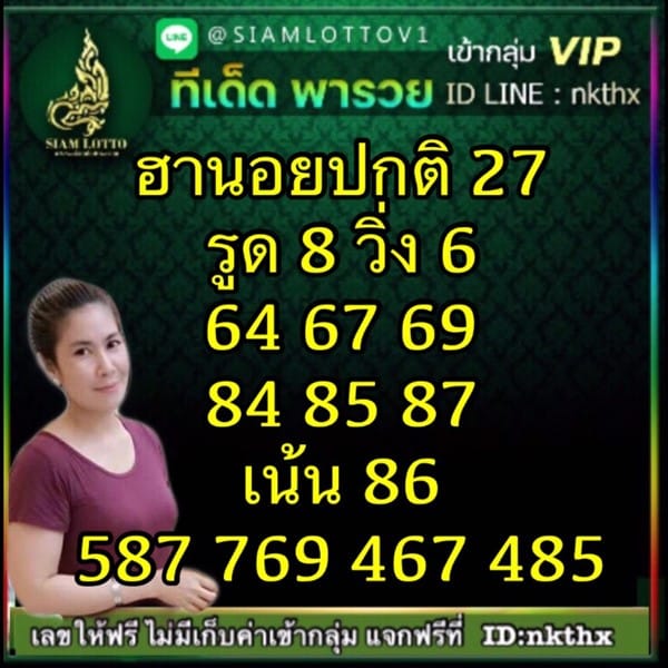 เลขเด็ดหวยฮานอย แนวทางหวยฮานอยวันนี้ 27 พย 65