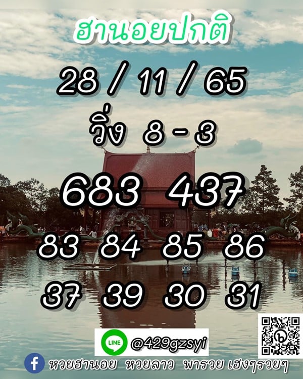 เลขเด็ดหวยฮานอย แนวทางหวยฮานอยวันนี้ 28 พย 65