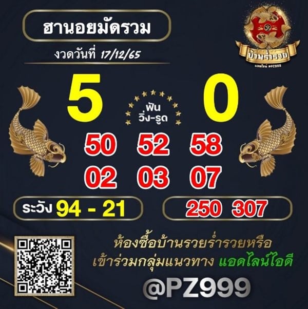 เลขเด็ดหวยฮานอย แนวทางหวยฮานอยวันนี้ 17 ธค 65