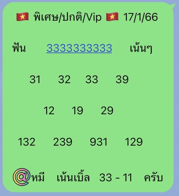 เลขเด็ดหวยฮานอย แนวทางหวยฮานอยวันนี้ 17 มค 66