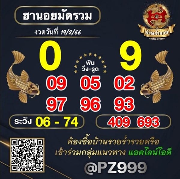 เลขเด็ดหวยฮานอย แนวทางหวยฮานอยวันนี้ 19 กพ 66