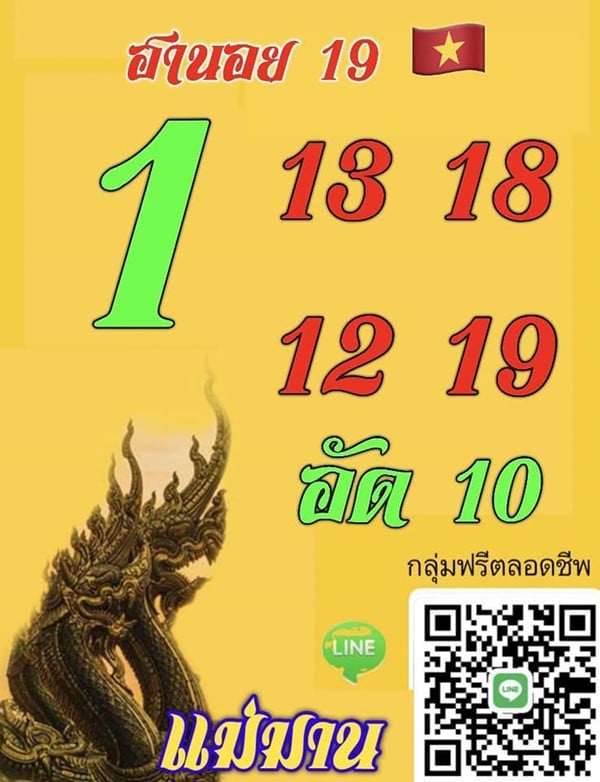 เลขเด็ดหวยฮานอย แนวทางหวยฮานอยวันนี้ 19 เมย 66