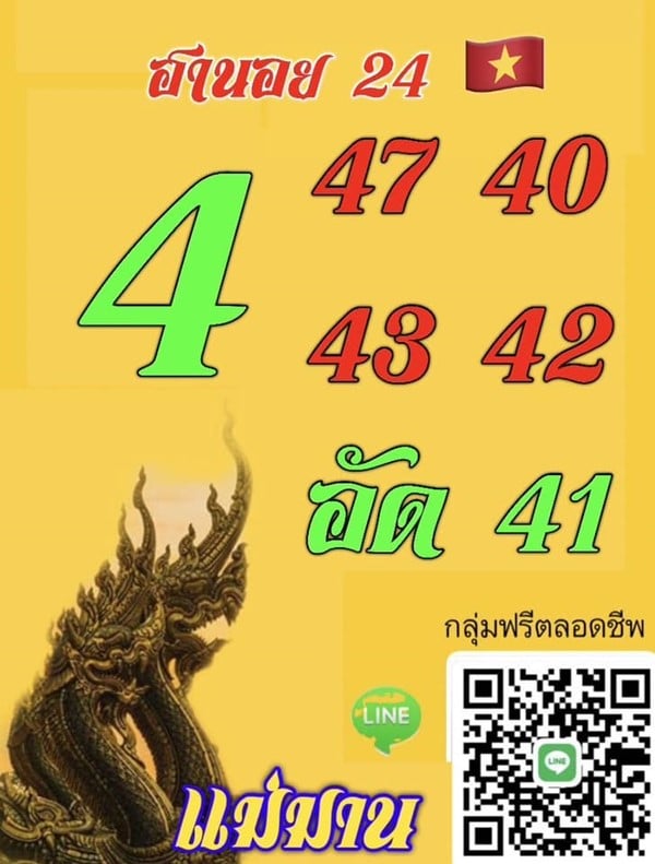 เลขเด็ดหวยฮานอย แนวทางหวยฮานอยวันนี้ 24 เมย 66