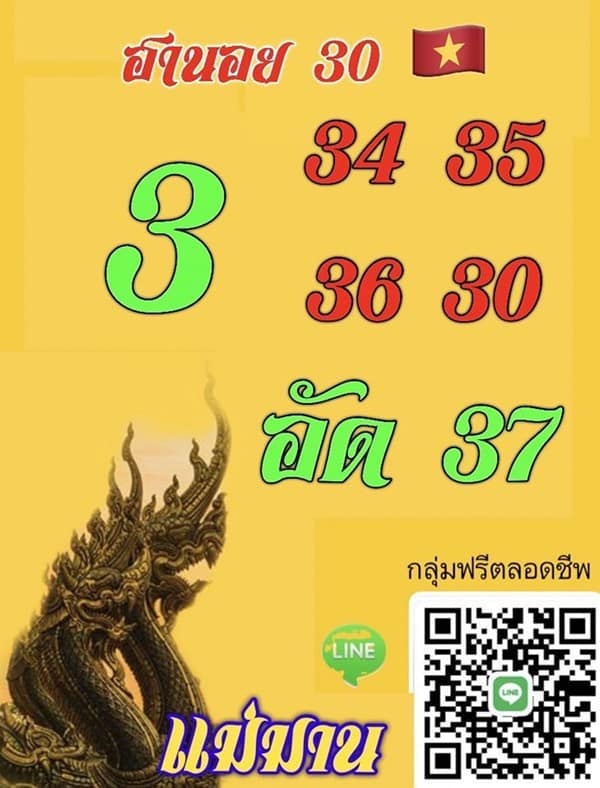 เลขเด็ดหวยฮานอย แนวทางหวยฮานอยวันนี้ 30 เมย 66