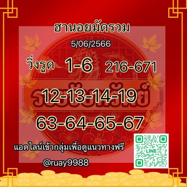 เลขเด็ดหวยฮานอย แนวทางหวยฮานอยวันนี้ 05 มิย 66