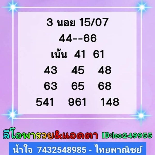 เลขเด็ดหวยฮานอย แนวทางหวยฮานอยวันนี้ 15 กค 66