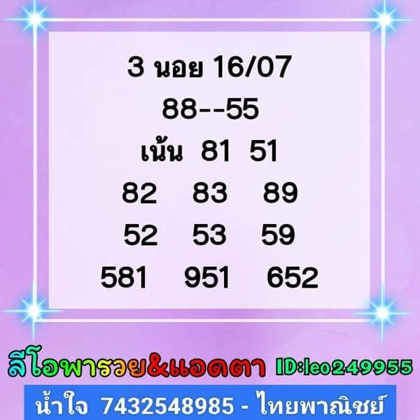 เลขเด็ดหวยฮานอย แนวทางหวยฮานอยวันนี้ 16 กค 66