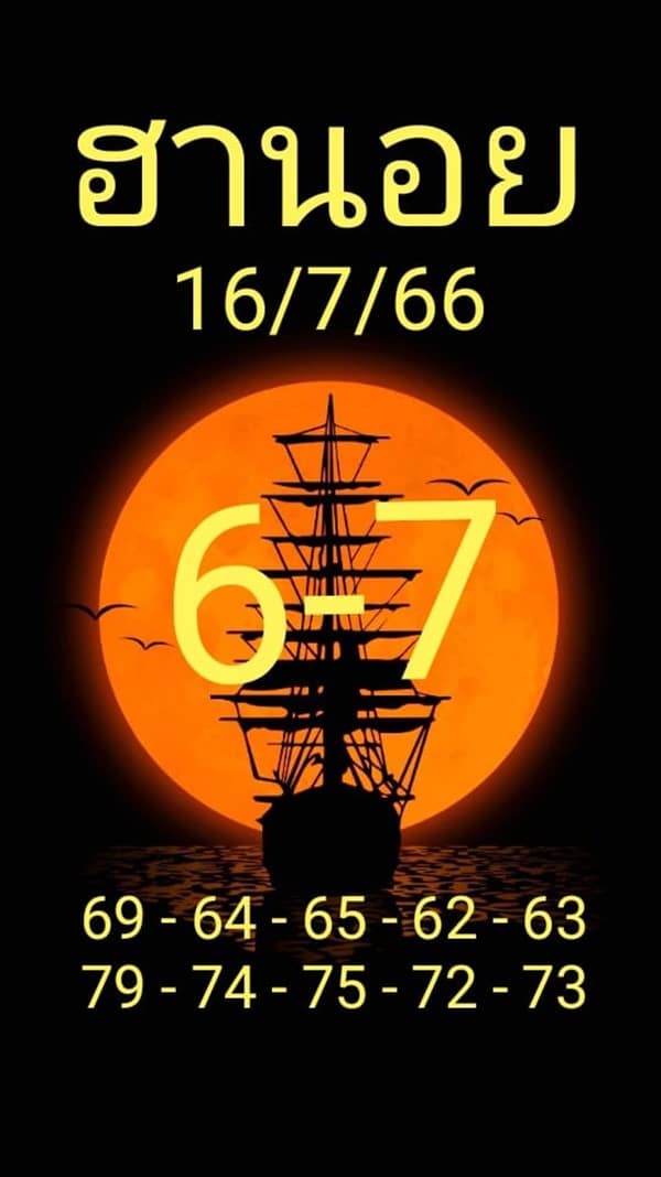 เลขเด็ดหวยฮานอย แนวทางหวยฮานอยวันนี้ 16 กค 66
