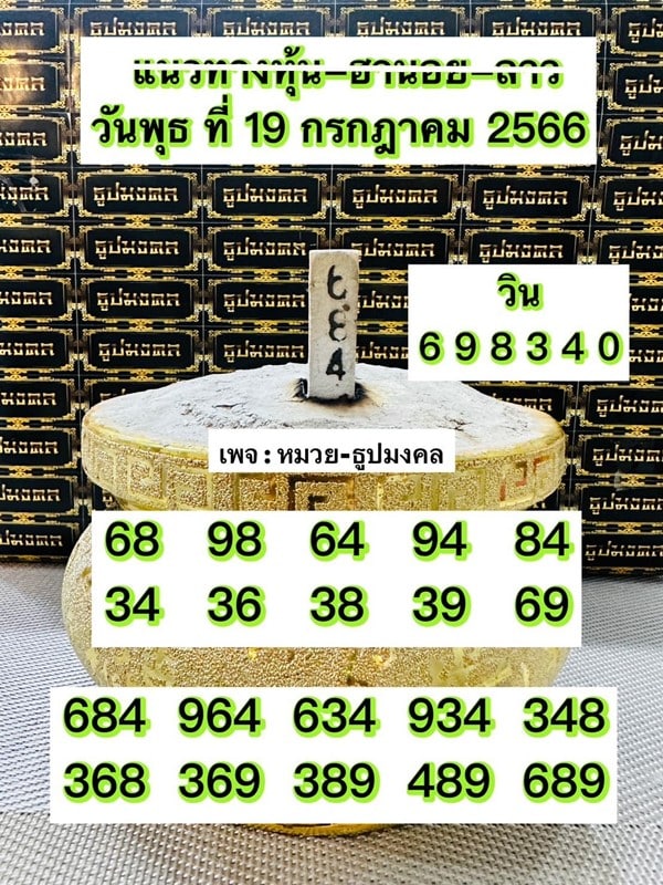 เลขเด็ดหวยฮานอย แนวทางหวยฮานอยวันนี้ 19 กค 66
