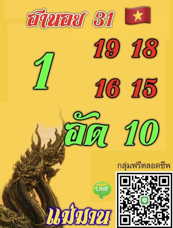 เลขเด็ดหวยฮานอย แนวทางหวยฮานอยวันนี้ 31 กค 66