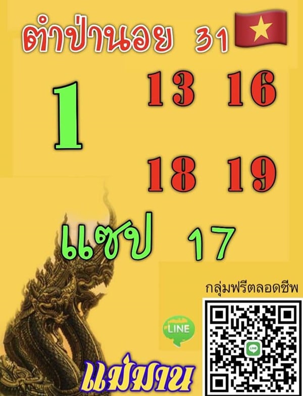 เลขเด็ดหวยฮานอย แนวทางหวยฮานอยวันนี้ 31 สค 66