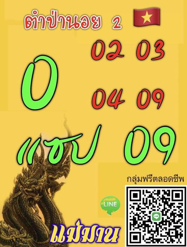 เลขเด็ดหวยฮานอย แนวทางหวยฮานอยวันนี้ 02 กย 66
