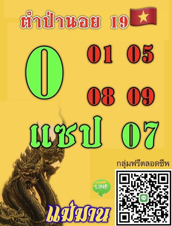 เลขเด็ดหวยฮานอย แนวทางหวยฮานอยวันนี้ 19 กย 66