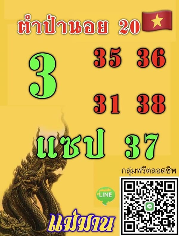 เลขเด็ดหวยฮานอย แนวทางหวยฮานอยวันนี้ 20 กย 66