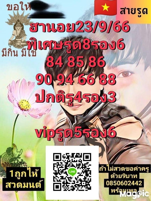 เลขเด็ดหวยฮานอย แนวทางหวยฮานอยวันนี้ 23 กย 66